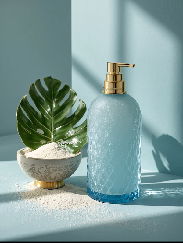 Elegant Soap Dispenser Scene
