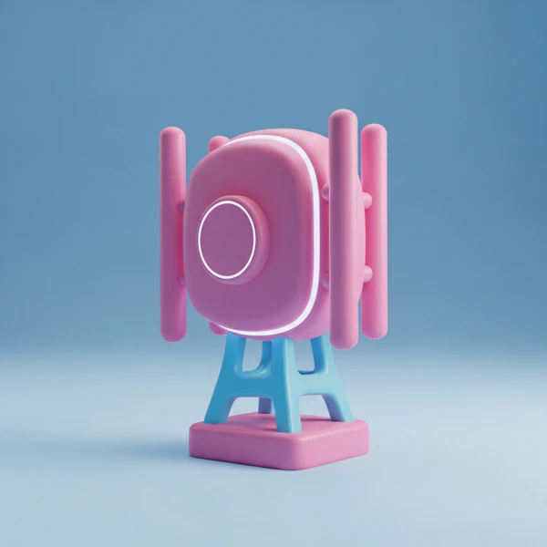 Futuristic Pastel Device