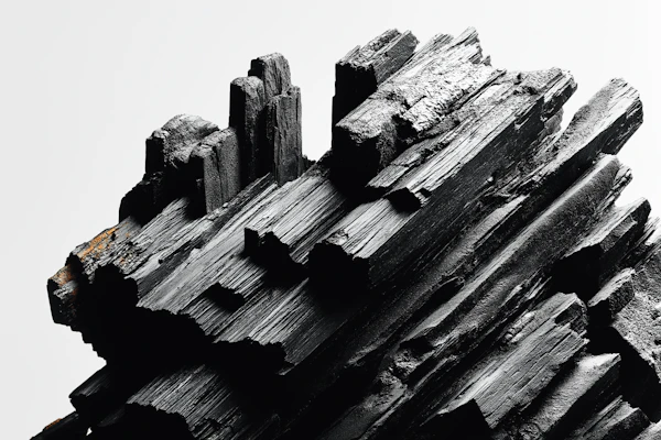 Textured Black Rock