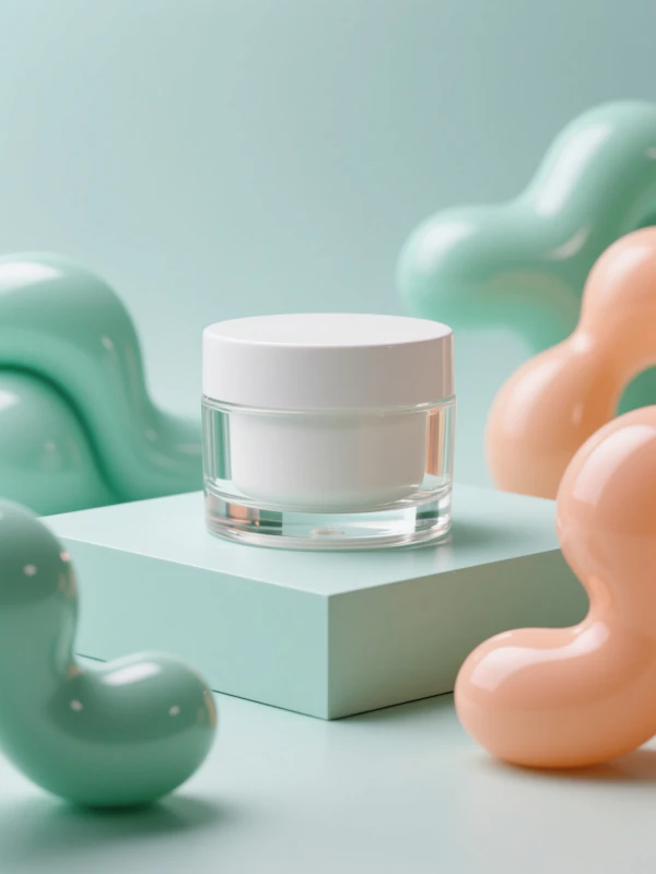 Minimalist Cosmetic Display