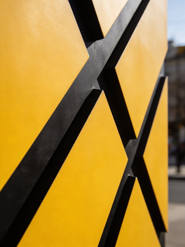 Geometric Design Close-Up
