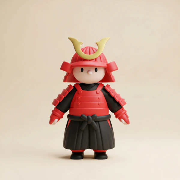 Samurai Toy Figure