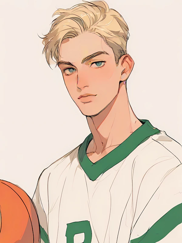 Stylized Sports Portrait