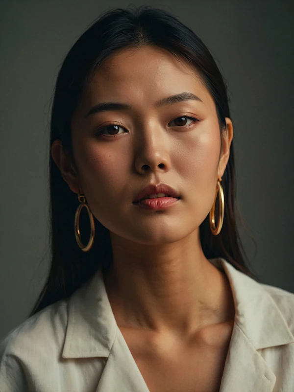 Close-up Portrait of a Woman
