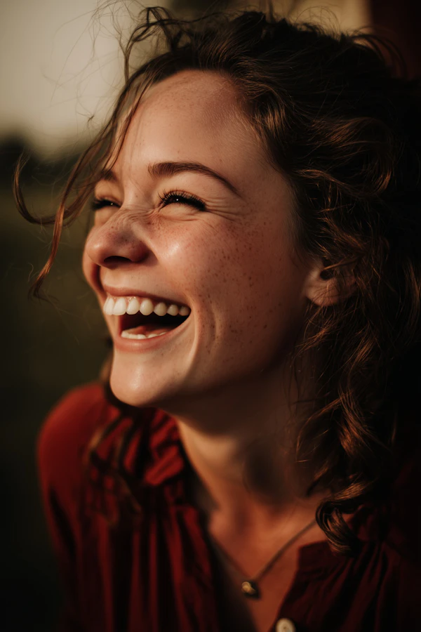 Joyful Woman Portrait