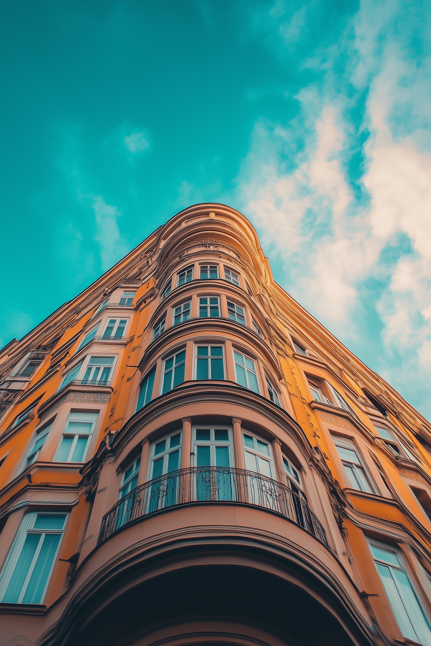 Ornate Building Perspective