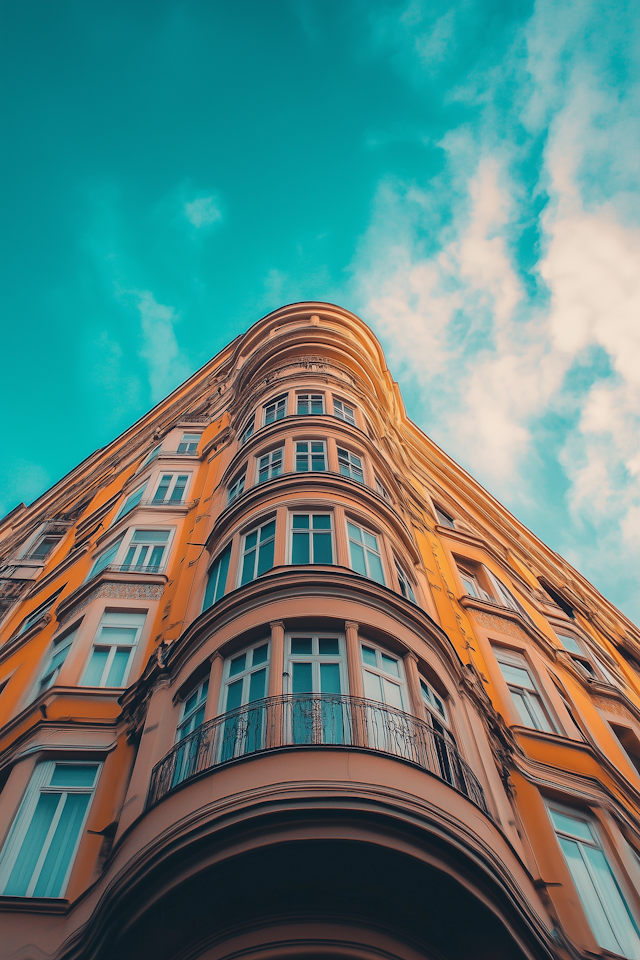 Ornate Building Perspective