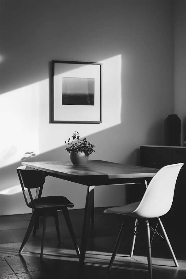 Minimalist Interior Scene