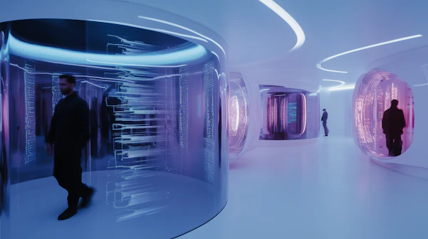 Futuristic Interior Space