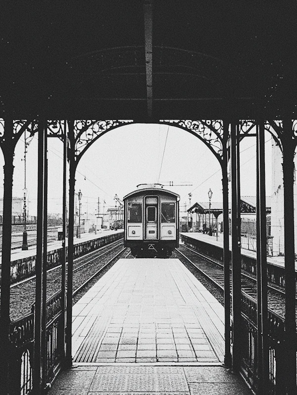 Vintage Train Station