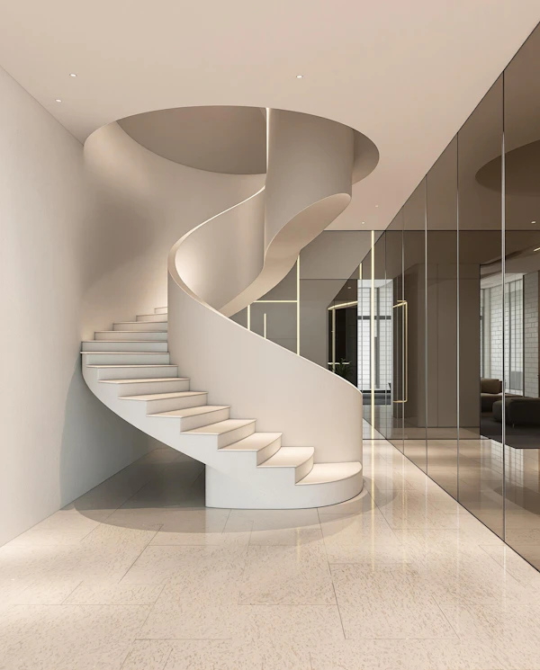 Modern Spiral Staircase