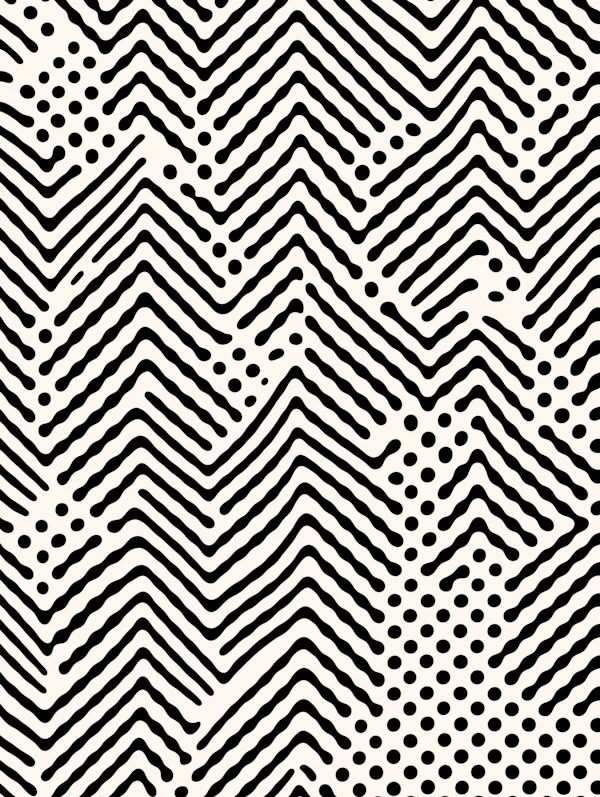 Black-and-White Abstract