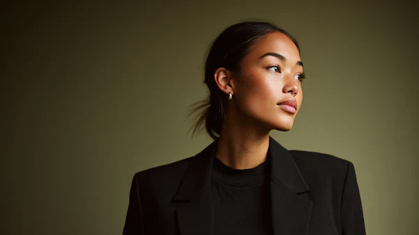 Portrait in Black Blazer