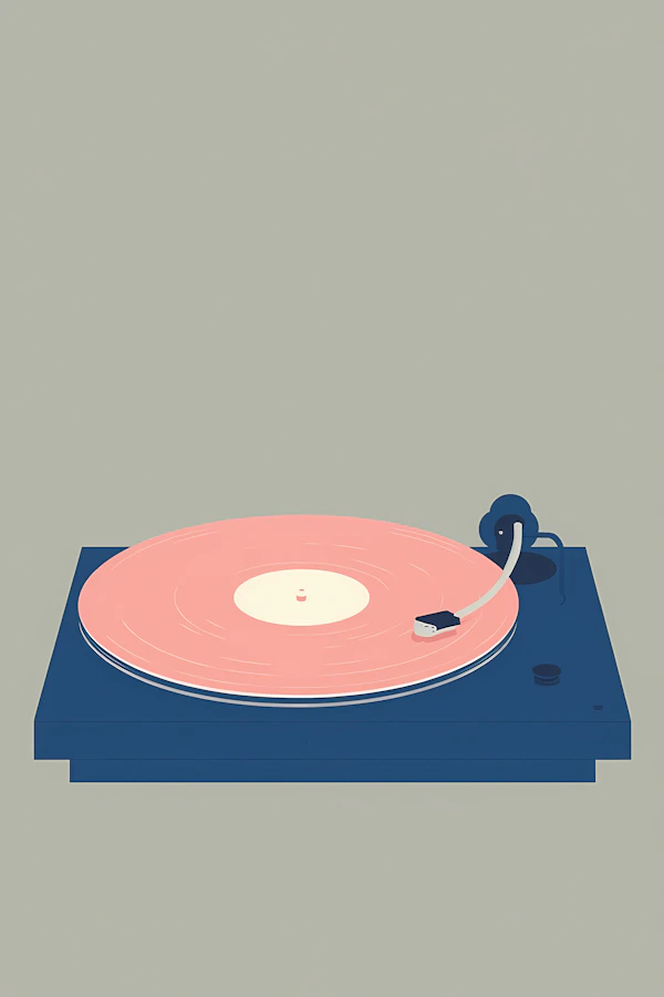 Turntable Illustration