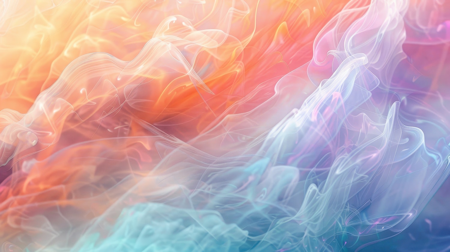 Abstract Swirling Colors