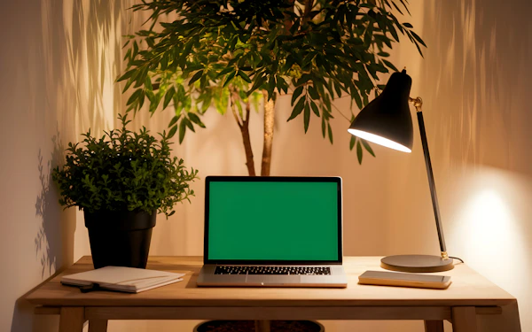 Cozy Workspace Setup