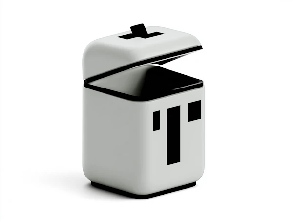 Modern Trash Bin