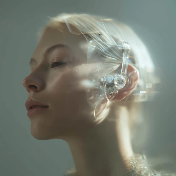 Futuristic Ear Device