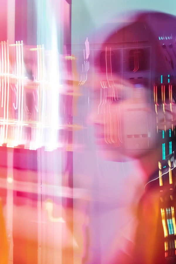 Neon Abstract Dreamscape