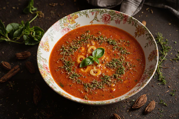 Tomato Soup with Herbs