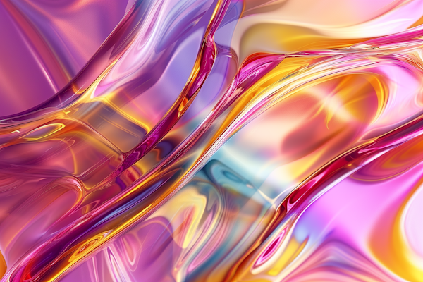 Vibrant Fluid Abstract Design