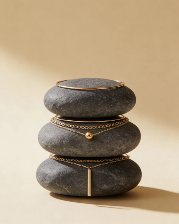 Elegant Stone Display