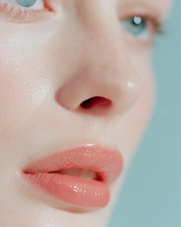 Close-Up Facial Portrait