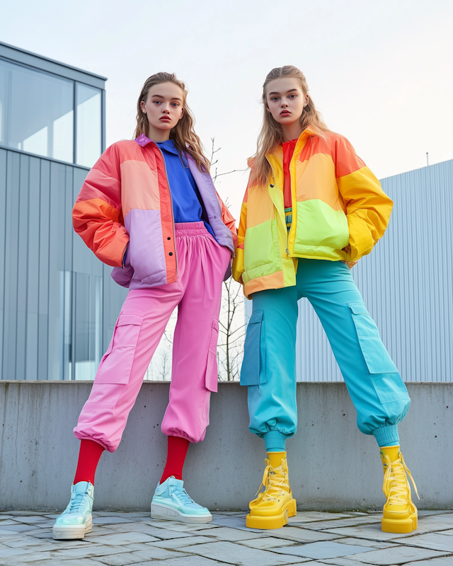 Vibrant Fashion Duo