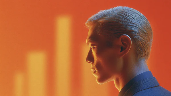 Profile in Warm Light