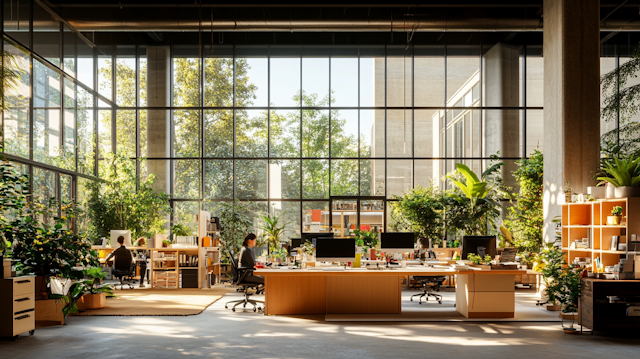 Modern Office with Natural Light