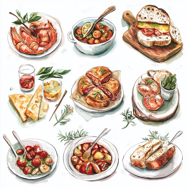 Mediterranean Food Grid