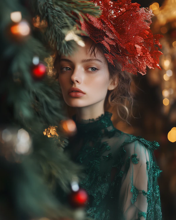Serene Holiday Reflection