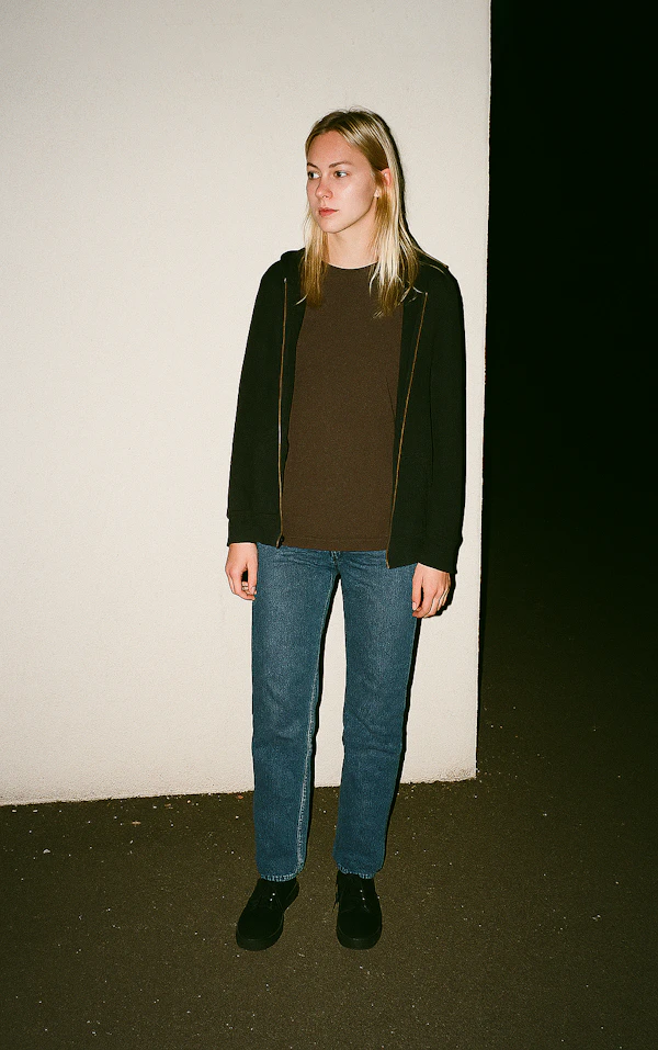 Woman Against Wall