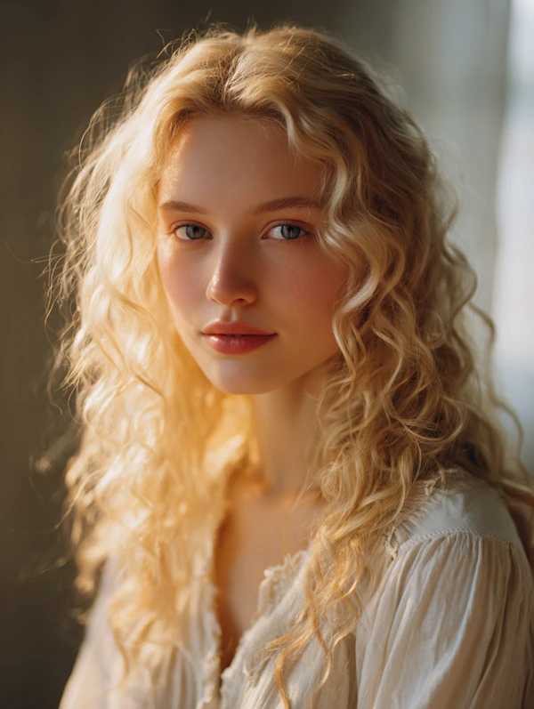 Golden-Haired Portrait