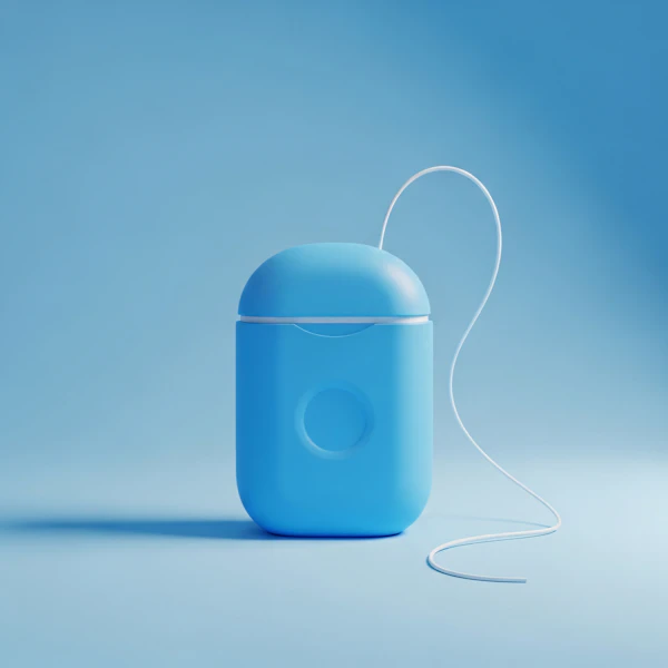 Blue Dental Floss