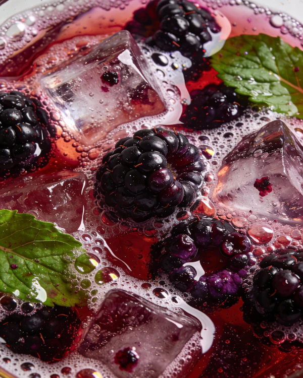 Blackberry Mint Drink
