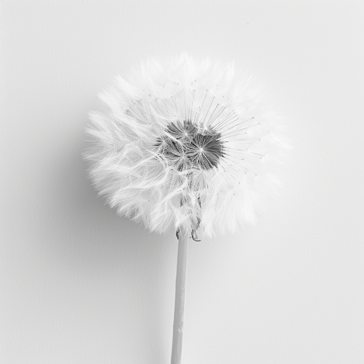 Monochrome Dandelion Delicacy