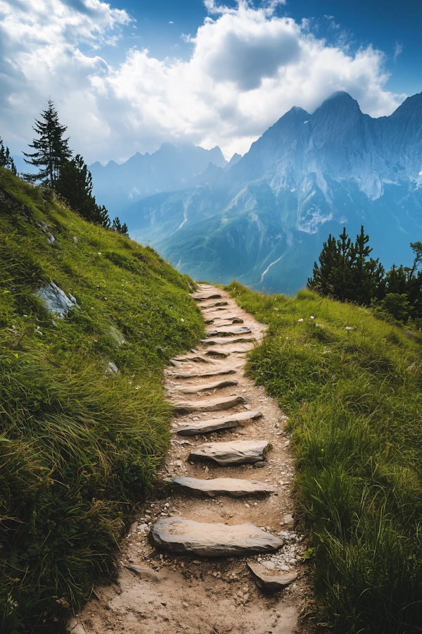Serene Mountain Landscape
