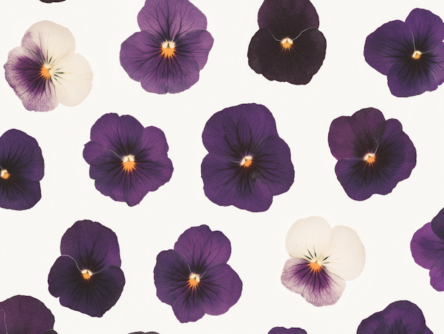 Pansy Flower Pattern