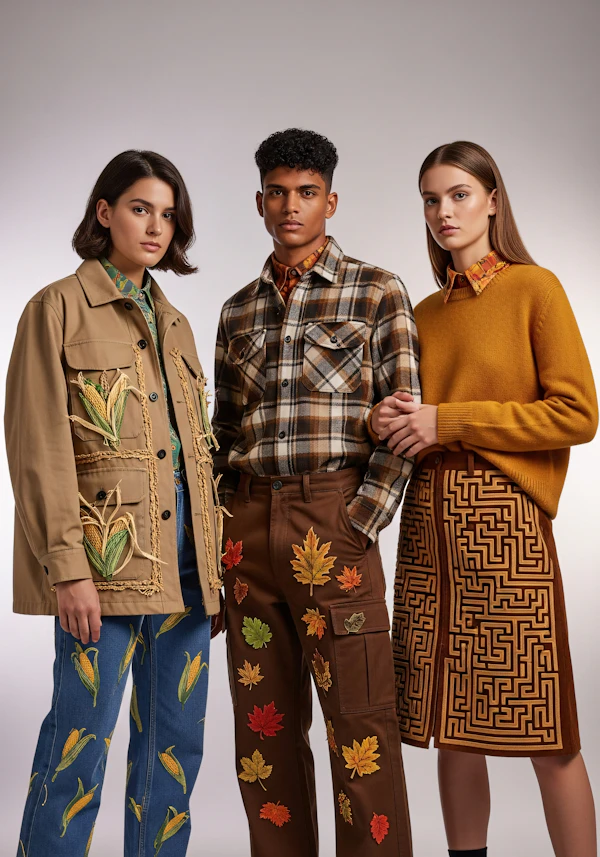 Stylish Trio Portrait