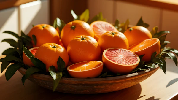 Citrus Fruit Display