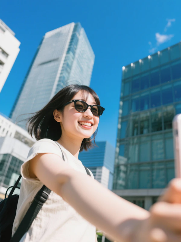 Urban Selfie Moment