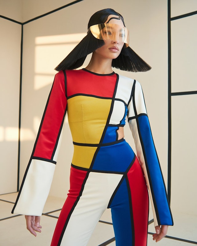 Mondrian-Inspired Fashion