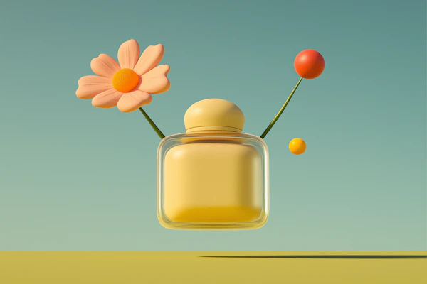 Yellow Perfume Art