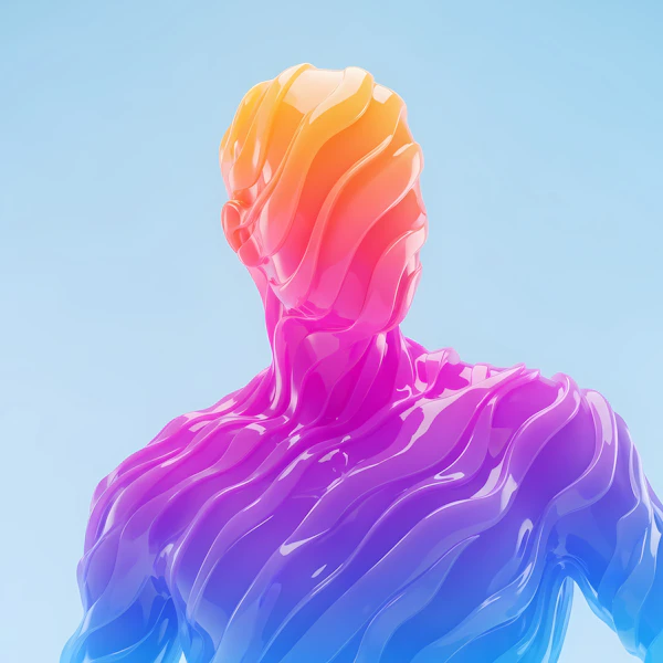 Abstract Humanoid Figure