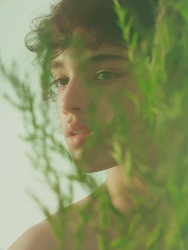 Dreamy Portrait Close-Up