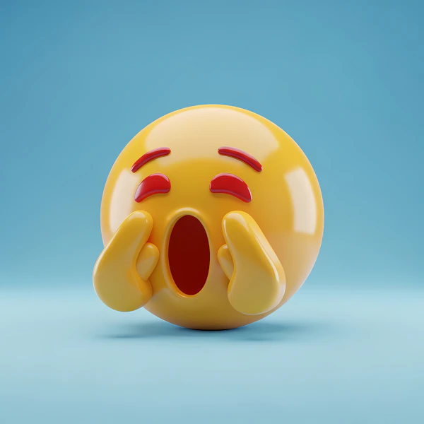 Shocked Emoji Render