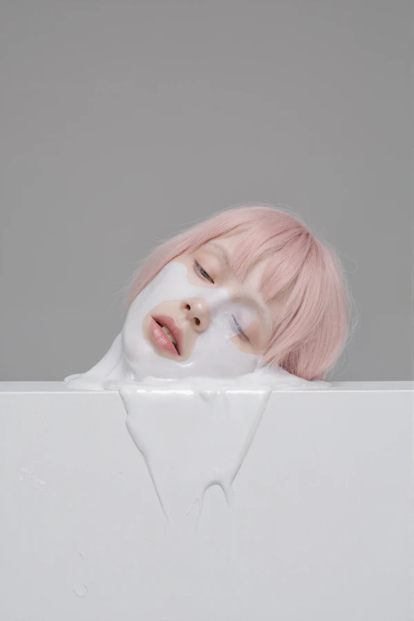 Serene Pastel Portrait