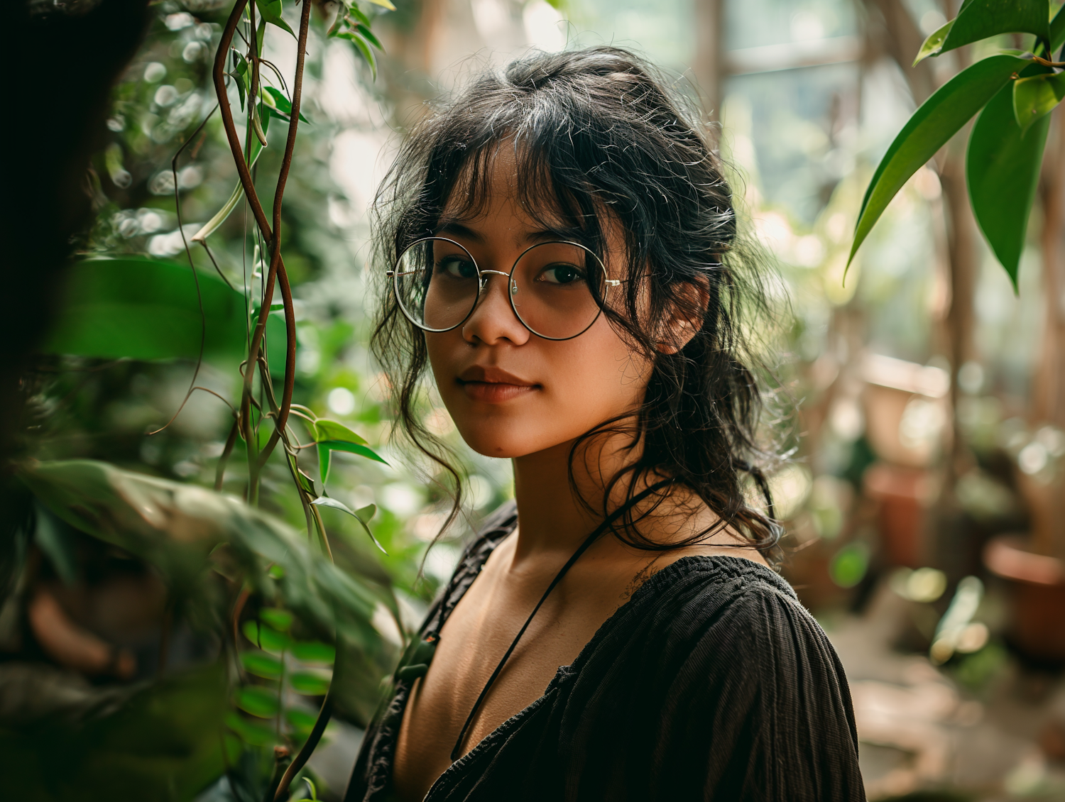 Serene Indoor Garden Muse