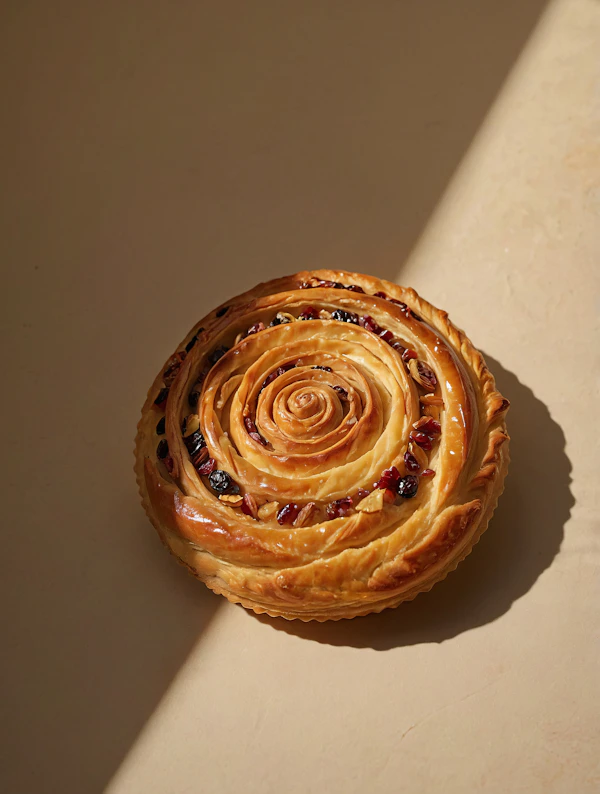 Golden Spiral Pastry